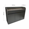 Станция официанта Оди3 1500х1090х500 мм, цвет Графит