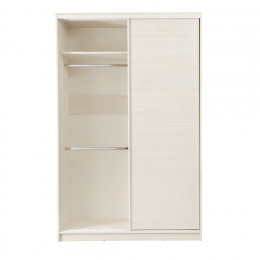 Шкаф-купе B 120 BBB Bromo РГ-12.01 (дуб бордо лайт/белый матовый) 120х60х220.5