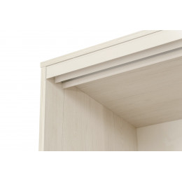 Шкаф-купе B 120 BBB Bromo РГ-12.01 (дуб бордо лайт/белый матовый) 120х60х220.5
