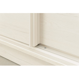 Шкаф-купе B 120 BBB Bromo РГ-12.01 (дуб бордо лайт/белый матовый) 120х60х220.5