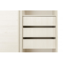 Шкаф-купе B 120 BBB Bromo РГ-12.03 (дуб бордо лайт/белый матовый) 120х60х220.5