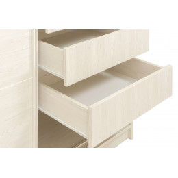 Шкаф-купе B 120 BBB Bromo РГ-12.03 (дуб бордо лайт/белый матовый) 120х60х220.5