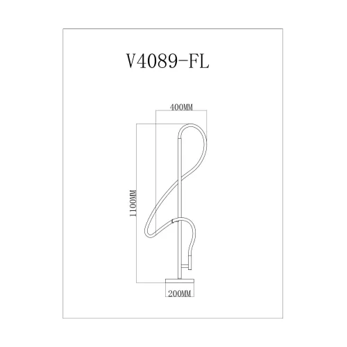 Светодиодный торшер Moderli V4089-FL True купить в Одинцово, Красногорске и Апрелевке с доставкой