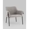 
Кресло лаунж Бесс альпака серый
