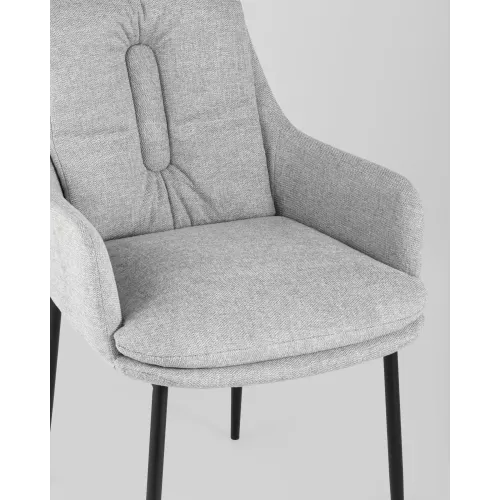 
Кресло Саманта рогожка светло-серый 4 шт.
