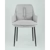 
Кресло Саманта рогожка светло-серый 4 шт.
