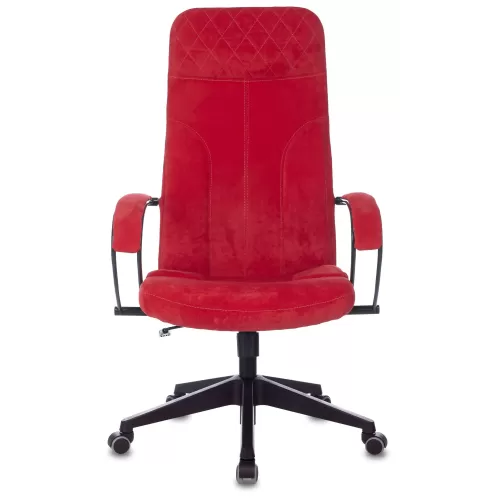 
Кресло руководителя Бюрократ CH-608Fabric красный Velvet 88 крестовина пластик
