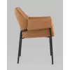 
Кресло Бесс экокожа коричневый
