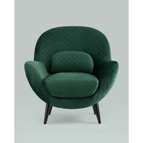 
Кресло Карл велюр зеленый

