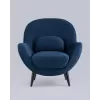 
Кресло Карл велюр темно-синий
