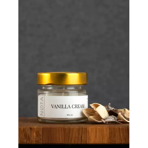 
Свеча ароматическая Nota Vanilla cream, 100 мл
