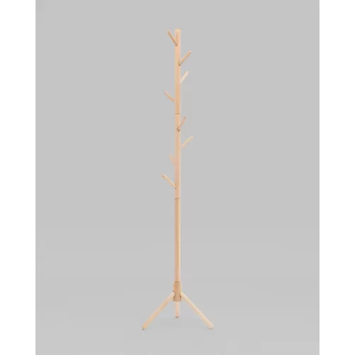 
Вешалка напольная Hook светлое дерево

