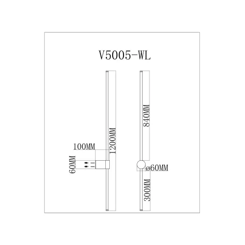 Настенный светодиодный светильник Moderli V5005-WL Ricco купить в Одинцово, Красногорске и Апрелевке с доставкой