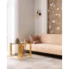 Журнальный столик 55*55 ГЭТСБИ золото стекло smoke купить в Одинцово, Красногорске и Апрелевке с доставкой