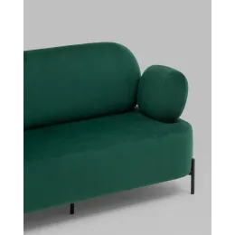 Диван Кэнди велюр зелёный
