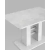 
Стол Elephant раскладной 120-160*80 бетон/алюминий
