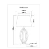 
Декоративная настольная лампа Arte Lamp A5131LT-1CC Beverly
