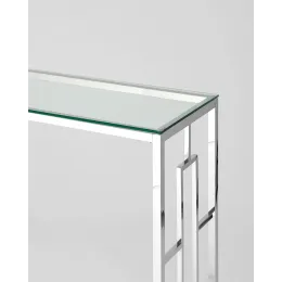 Консоль БРУКЛИН 120*40 серебро