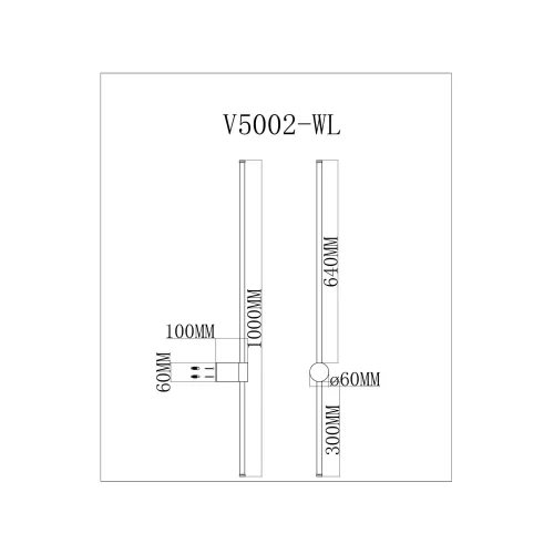 
Настенный светодиодный светильник Moderli V5002-WL Ricco
