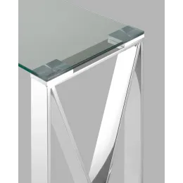 Консоль КРОСС 115*30 серебро