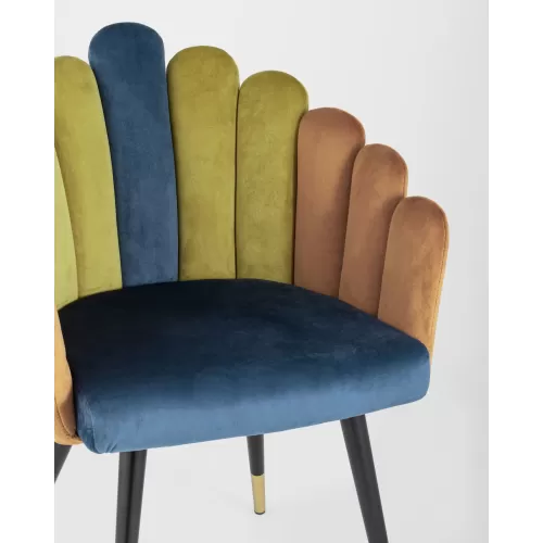 
Кресло Камелия сине-зеленый 4 шт.

