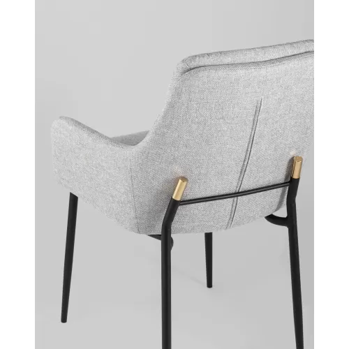 
Кресло Саманта рогожка светло-серый
