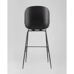 Стул барный Beetle PU со спинкой серый