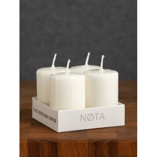 
Свечи столбики Nota 4 шт
