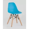 
Комплект детский стол DSW, 2 голубых стула
