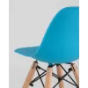 
Комплект детский стол DSW, 2 голубых стула
