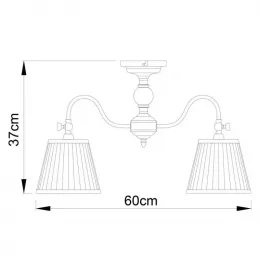 Люстра Arte Lamp A1509PL-5PB Seville