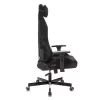 
Кресло игровое Knight N1 Fabric черный Light-20 с подголов. крестовина металл
