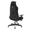 
Кресло игровое Knight N1 Fabric черный Light-20 с подголов. крестовина металл
