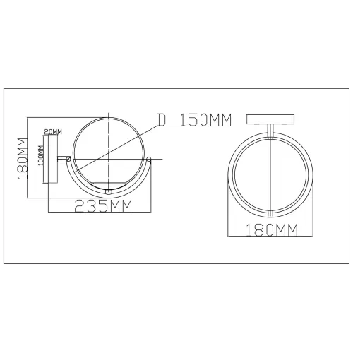 Настенный светильник Moderli V2901-1W Diana 1*E14*5W купить в Одинцово, Красногорске и Апрелевке с доставкой