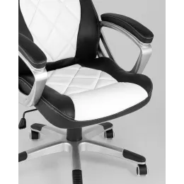 Кресло игровое TopChairs Continental белое