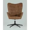 
Кресло Ирис вращающееся коричневое
