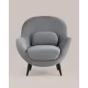 
Кресло Карл велюр серый
