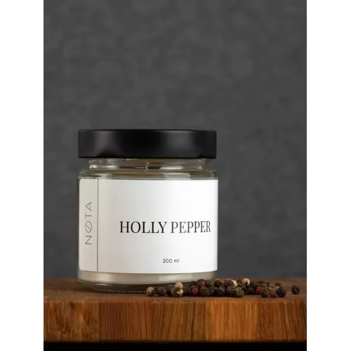 
Свеча ароматическая Nota Holly pepper, 200 мл
