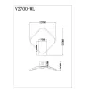 Настенный светильник Moderli V2700-WL Vivienne LED 13W купить в Одинцово, Красногорске и Апрелевке с доставкой
