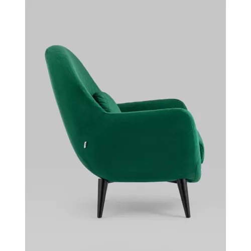 
Кресло Карл велюр темно-зеленый
