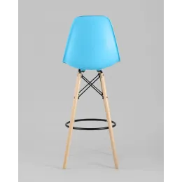 Стул DSW барный бирюзовый
