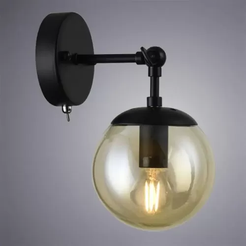 Бра Arte Lamp A1664AP-1BK Bolla купить в Одинцово, Красногорске и Апрелевке с доставкой