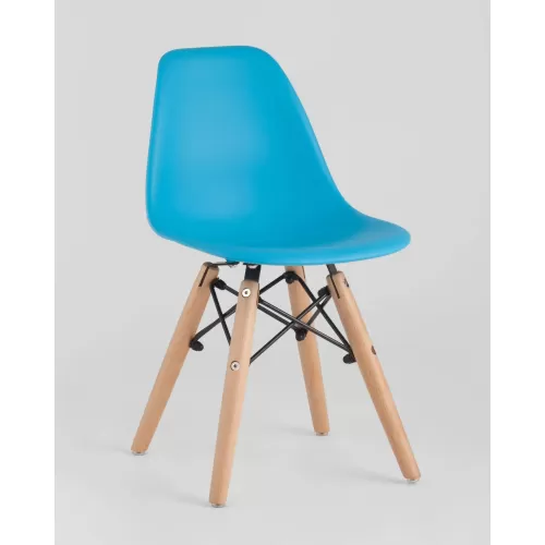 
Комплект детский стол DSW, 1 голубой стул
