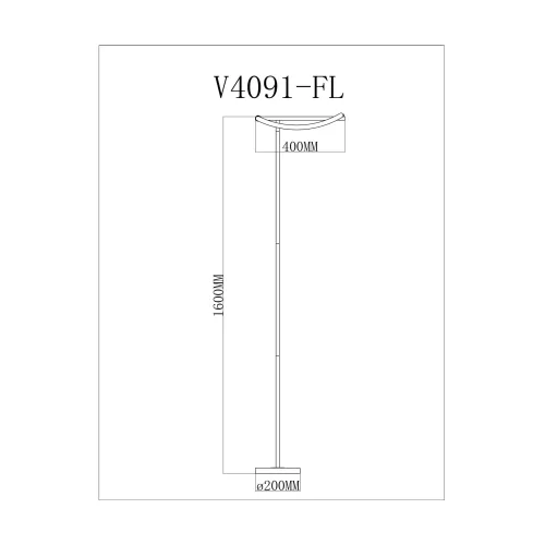 Светодиодный торшер Moderli V4091-FL True купить в Одинцово, Красногорске и Апрелевке с доставкой