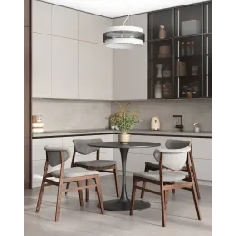 Стол Tulip D90 черный